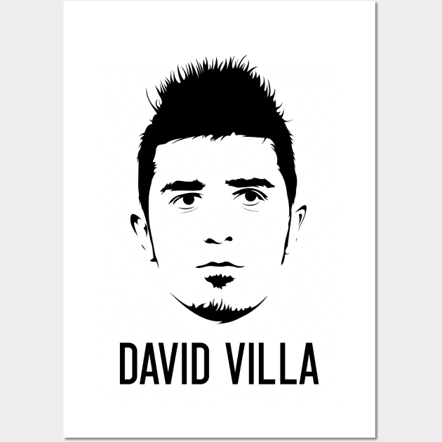 David Villa Wall Art by InspireSoccer